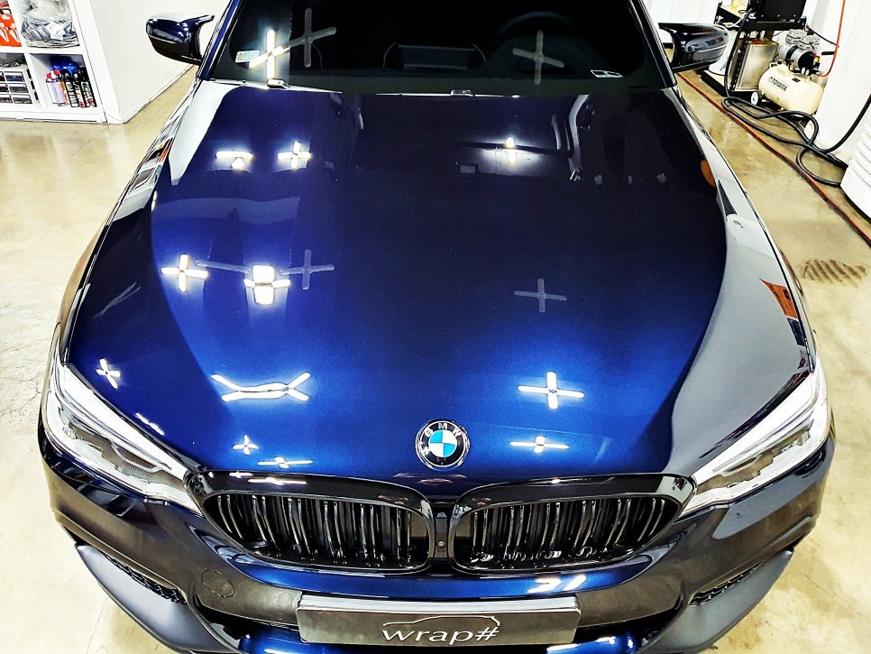 [랩샵][수원유리막코팅] BMW G30 520D 신차유리막코팅 유리막코팅 신차패키지