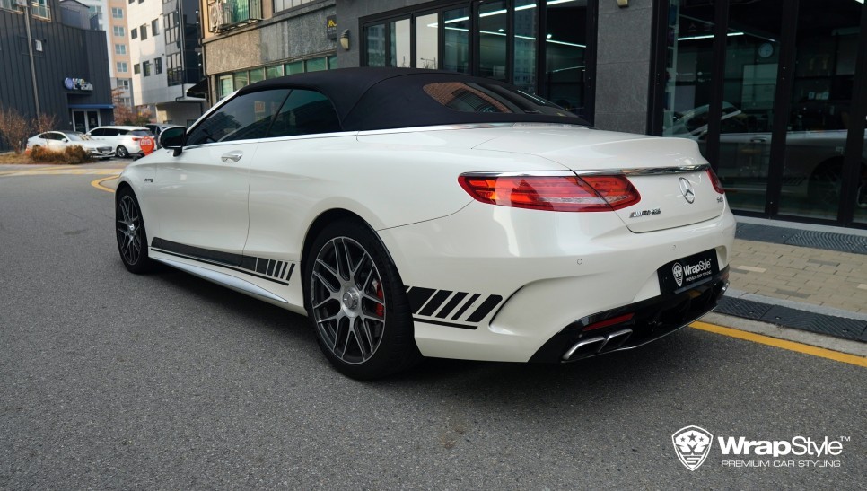 자동차데칼 벤츠 s63amg 카브리올레 사이드데칼 스타일링