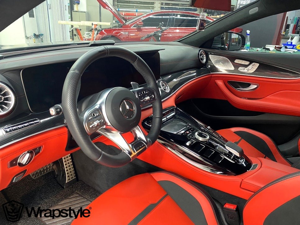 카본랩핑지로 BMW Z4 포인트랩핑 해주는 방법