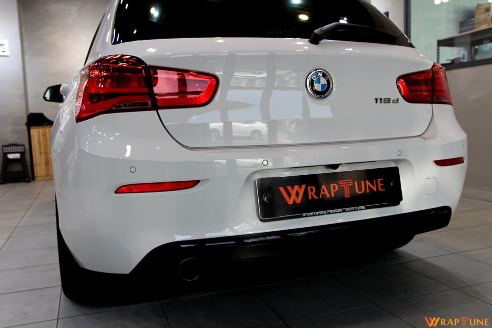 BMW 118D 디퓨져 랩핑으로 완벽한 포인트주기!