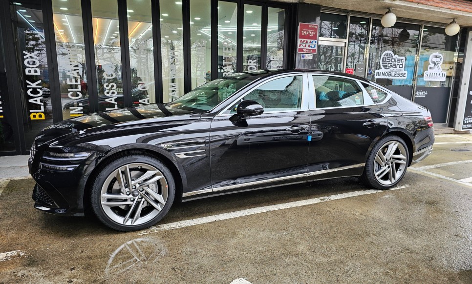 진주 제네시스 G80 신차 썬팅 시트코팅 유리막코팅 PPF 패키지! / 진주, 창원, 순천