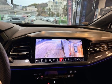 부산 아우디 Q4 이트론 E TRON 순정형 어라운드뷰 서라운드뷰 시공후기! / 부산 동래, 양산