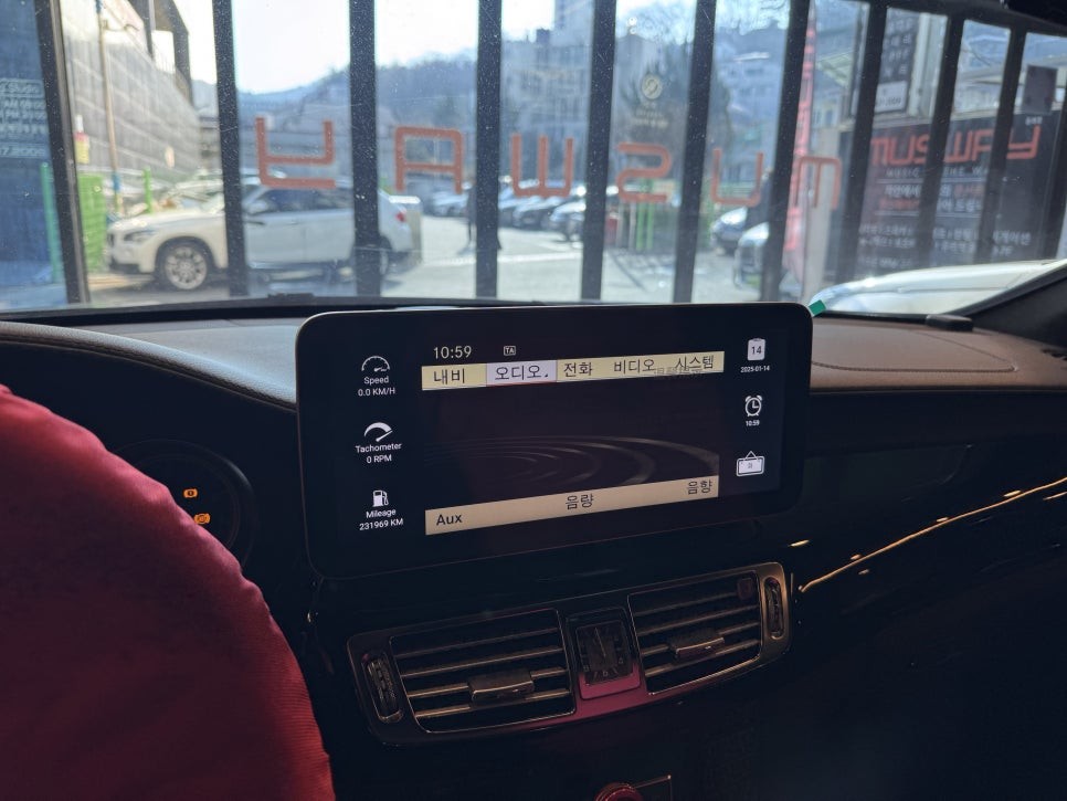 부산안드로이드올인원 벤츠 w218 cls63 amg 차량 시공 후기 / 부산 동래, 양산