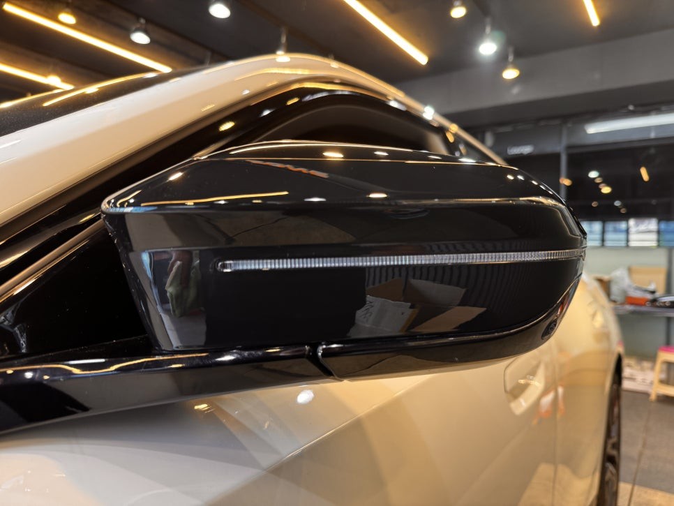 부산BMW사이드미러커버 M타입 뿔미러 G60 5시리즈 튜닝 / 부산 동래, 양산