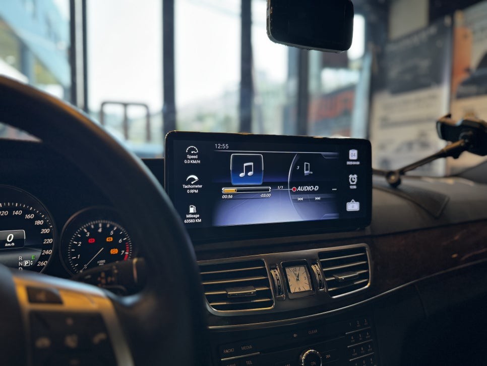 벤츠안드로이드올인원 W212 E클래스를 스마트하게 업그레이드 / 부산 동래, 양산