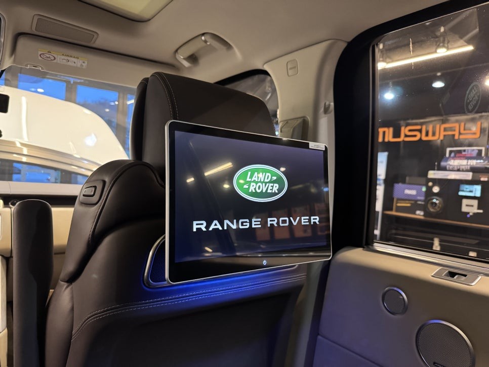 부산 리어모니터 레인지로버 렌드로버 보그에 시공한 후기 / 부산 동래, 양산