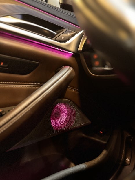 BMW회오리스피커커버로 g30 530i 5시리즈 실내분위기 상승 / 부산 동래, 양산