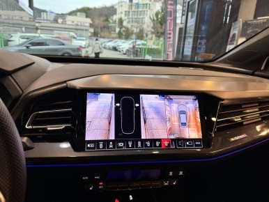부산 아우디 Q4 이트론 E TRON 순정형 어라운드뷰 서라운드뷰 시공후기! / 부산 동래, 양산