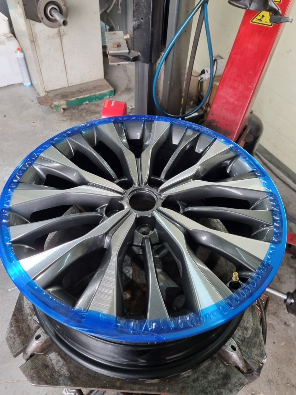 [파주휠복원] 기아 K8 다이아몬드컷팅 휠복원 / 파주,일산,포천