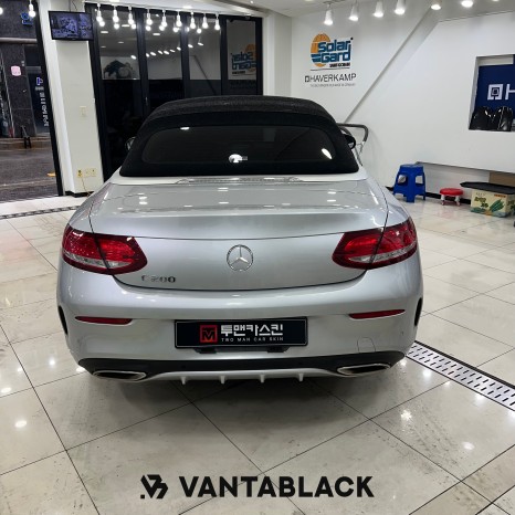 경기남부 / 부천랩핑 벤츠 w205 C200 카브리올레 공구리 전체랩핑/포인트랩핑 / 경기 부천 / 부천.광명
