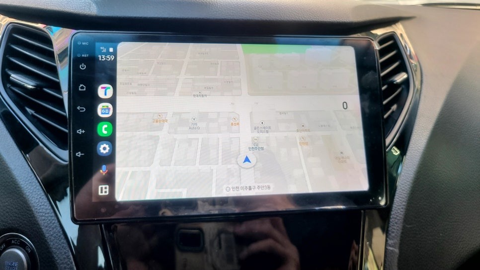 주안 그랜저 HG 순정 네비 업데이트 중단 안드로이드 올인원 교체로 자동 업데이트 네비 사용하기