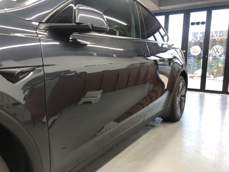 테슬라 주니퍼 데프콕 도어가드 장착.BA대전유성 / 대전,세종,청주