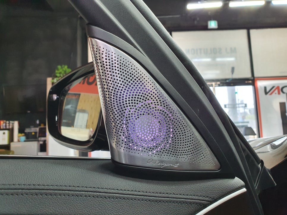 BMW G30 5시리즈 오버젠 회오리 엠비언트스피커 장착. / 대전,세종,청주