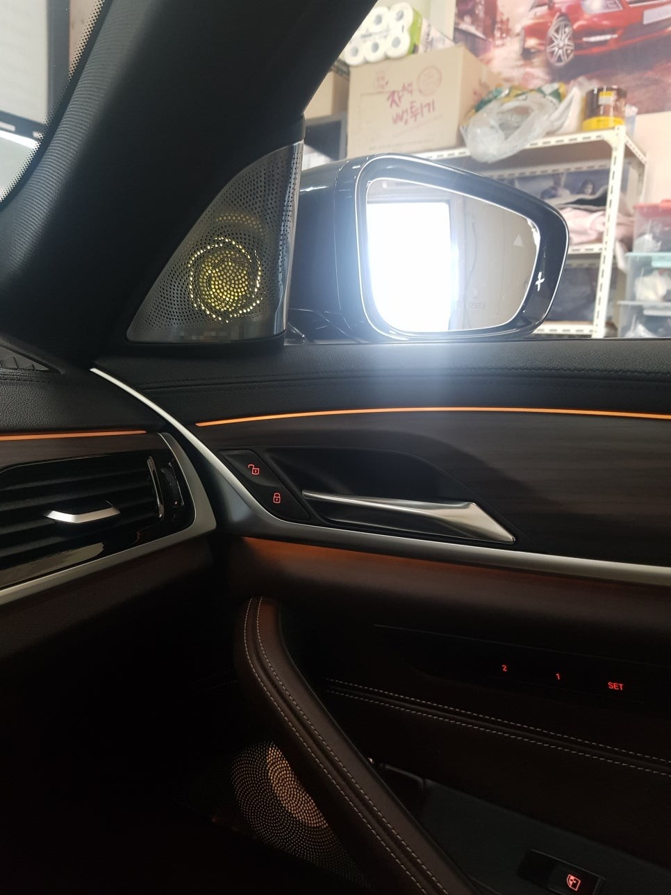 BMW 520d G30. [오버젠]OberZent 장착. 회오리트위터,스피커 / 대전,세종,청주