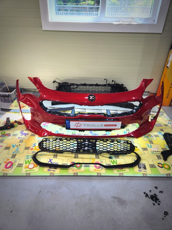 [양주랩핑] 기아 스팅어 이노즈텍 스프링핑크 보험수리 부분랩핑 / 양주 백석읍