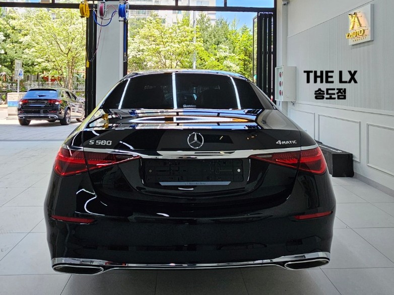 벤츠 S580 액티브 엠비언트 + 부메스터 트위터 시공 인천송도 THE LX 송도점