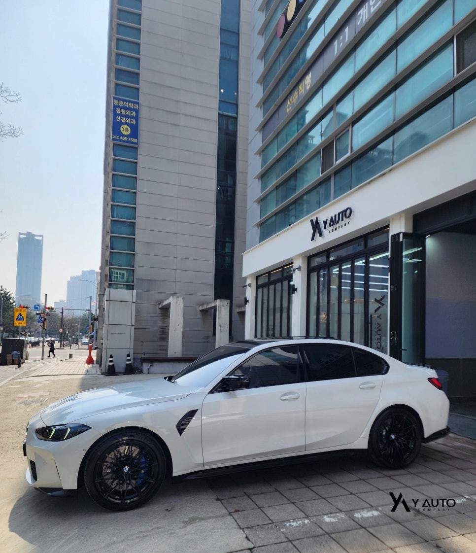BMW M3 신차패키지 시공 인천송도 와이오토에서 해결!