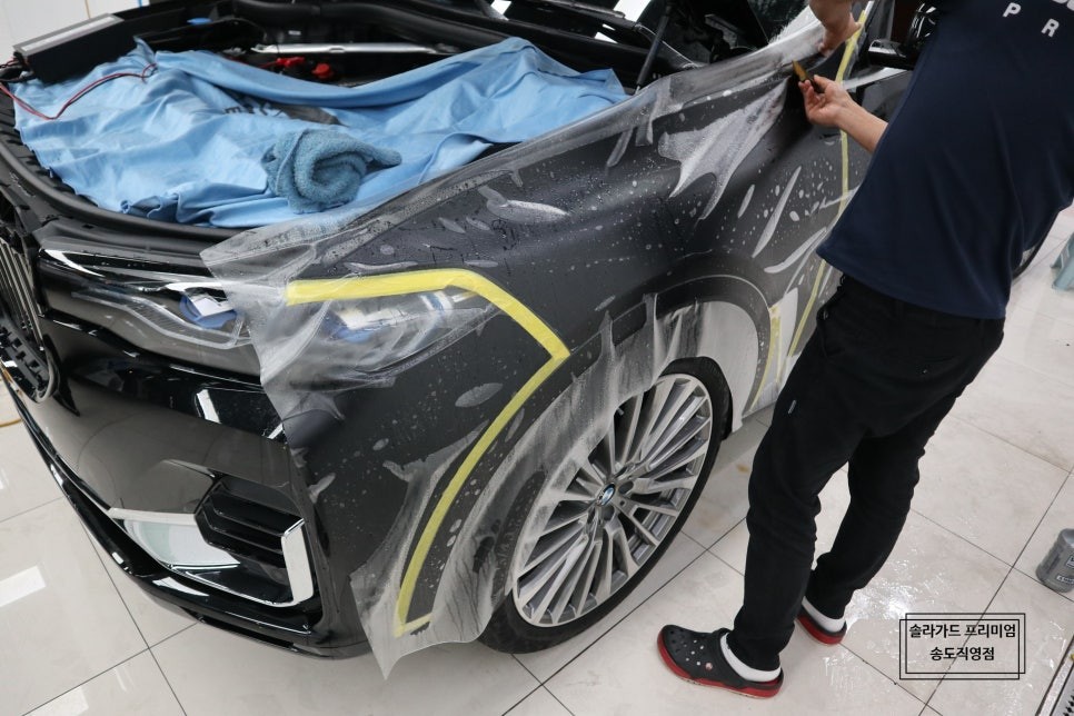 인천 송도 PPF잘하는곳! BMW X7 무광PPF 시공으로 도장면보호와 무광랩핑의 효과까지 1석2조 효과!