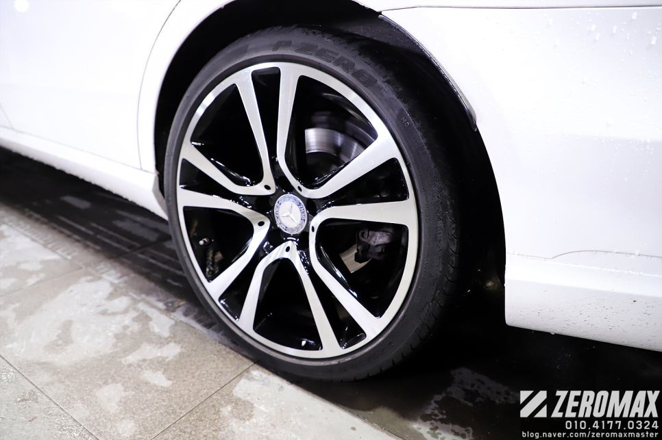 휠복원 역대급 손상된 벤츠 E220! 깨끗하게 복원될까? / 인천 남동 구월동