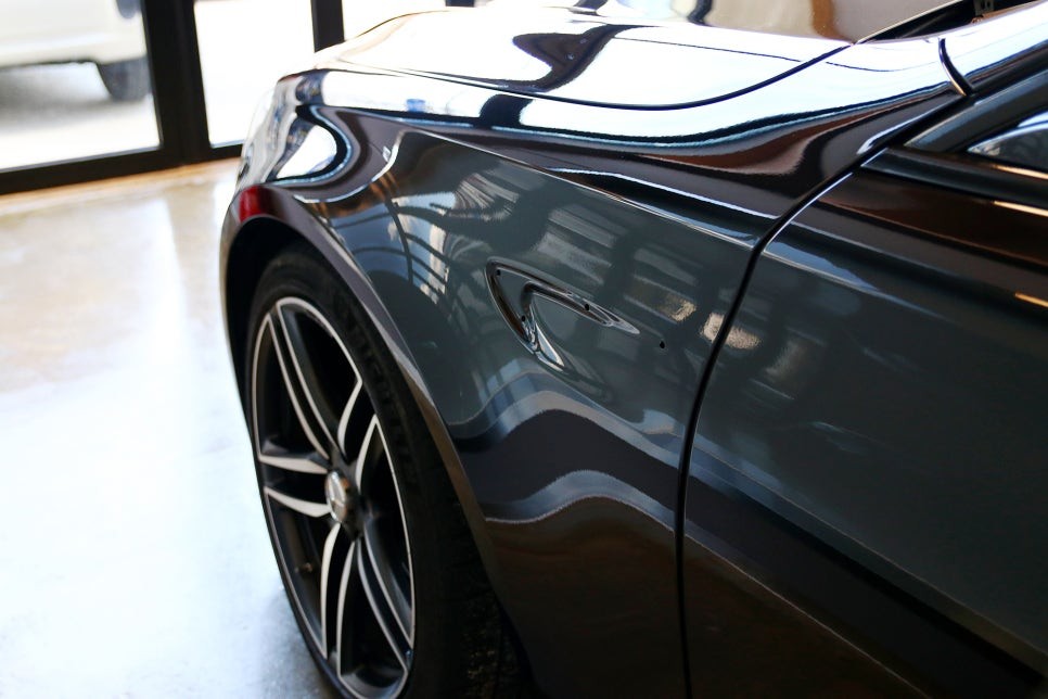 부산PPF 벤츠E63AMG  문콕테러 스트레스로 전체 무광PPF 변신!!
