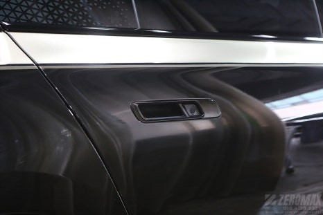 7시리즈 크롬죽이기 BMW 크롬딜리트 랩핑