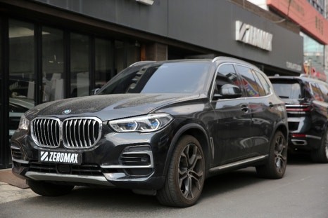 BMW X5 크롬죽이기와 휠도색 시공으로 블랙에디션 만들기!