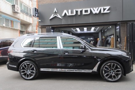 BMW X7 크롬죽이기 + 휠도색 블랙에디션 비교총정리