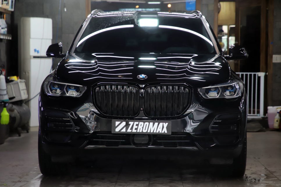 BMW X5 크롬죽이기와 휠도색 시공으로 블랙에디션 만들기!
