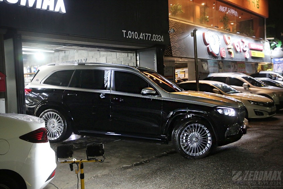 벤츠 GLS600 마이바흐 투톤 옵션 고광택 랩핑