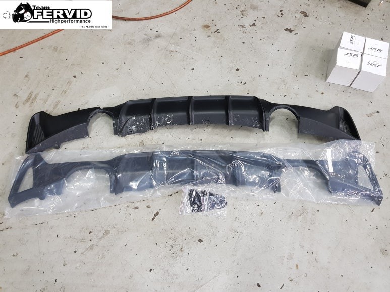 [BMW 428i 디퓨져 머플러튜닝 커스텀배기 JSR퍼포먼스 블랙크롬팁 + 부산 배기튜닝 전문 팀퍼비드 + 수입차바디킷]430i + 450i + 쿼드팁 + 사고수리 + M팩 + M