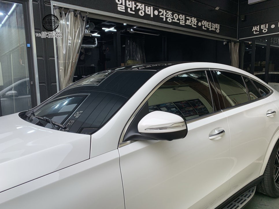 [인천신차패키지] 벤츠 GLE400d 신차패키지 인천아이나비 인천글라스틴트