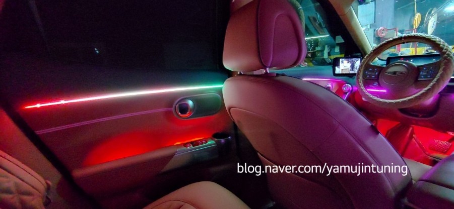 제네시스 GV60 순정연동 무빙 엠비언트. 가능하다고? / 포천, 양주, 의정부, 동두천