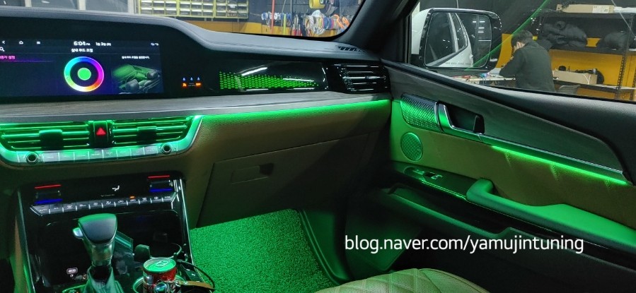 기아 모하비 더마스터 실내 비노출 엠비언트 튜닝입니다. / 포천, 양주, 의정부, 동두천