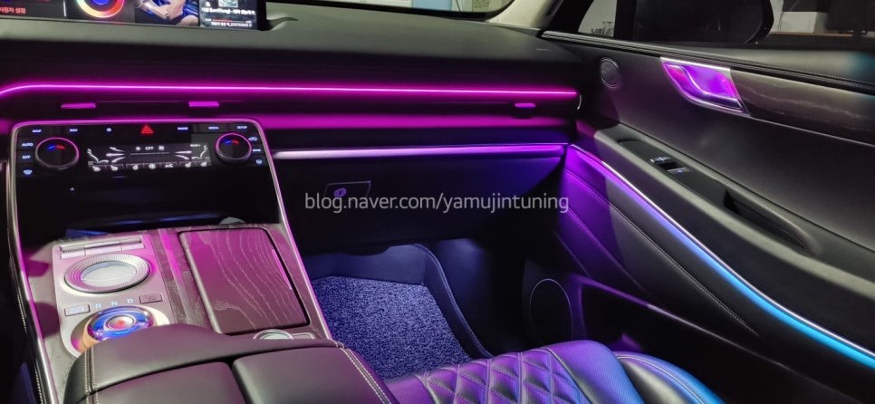 제네시스 GV80 순정연동 무빙 엠비언트 끝판왕 이라고? / 포천, 양주, 의정부, 동두천