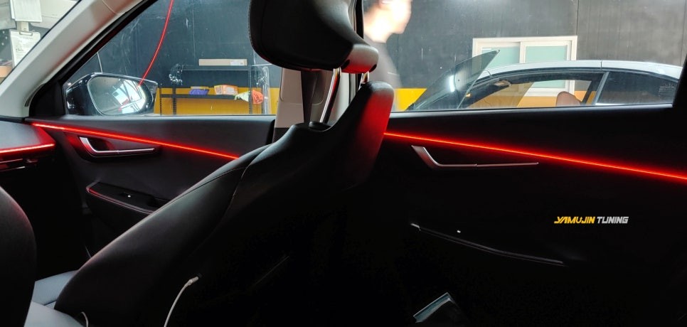 EV6 간접 아크릴 엠비언트의 매력을 100% 보여주는 야무진 튜닝 / 포천, 양주, 의정부, 동두천