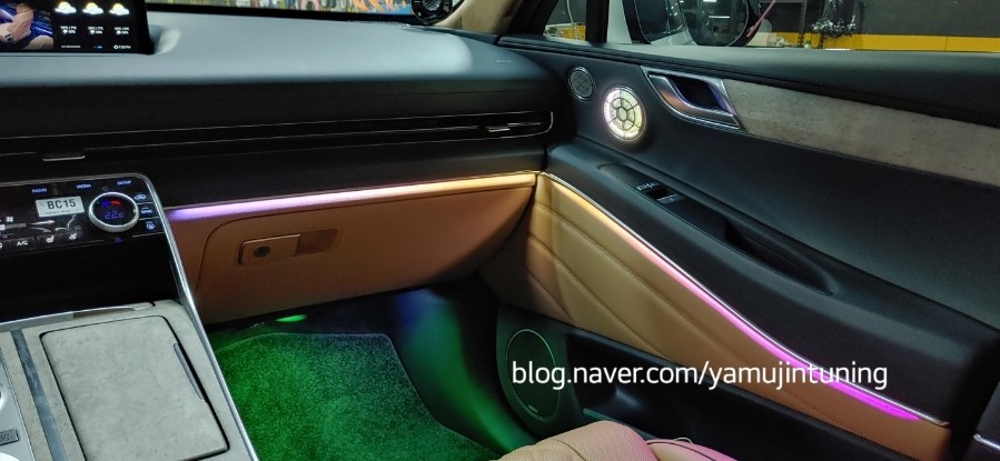 제네시스 GV80 순정연동 액티브 무빙 엠비언트 찐이다 / 포천, 양주, 의정부, 동두천