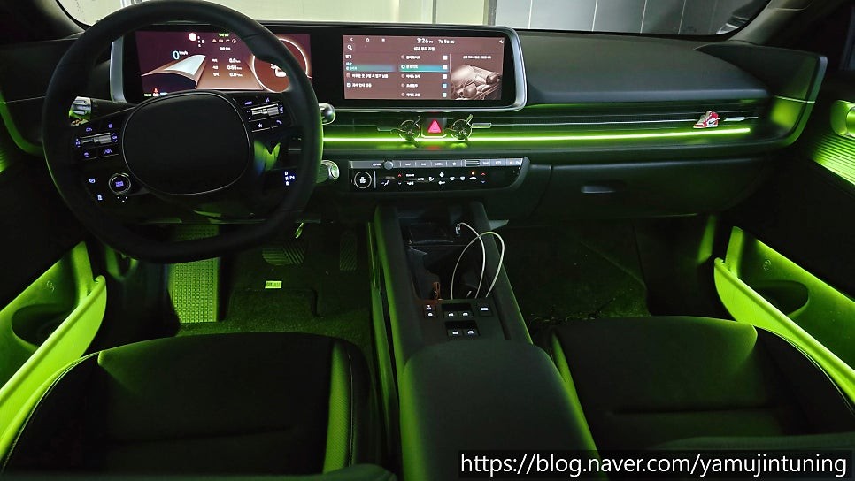 아이오닉6 실내가 바뀌는 이유? 엠비언트 라이트 튜닝 방법 / 포천, 양주, 의정부, 동두천