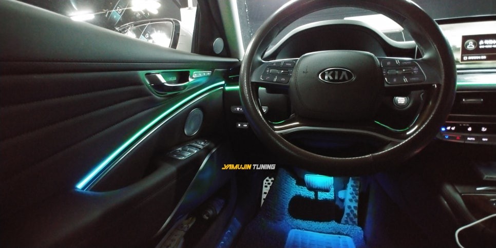 플래그십 세단 K9 3세대 광섬유 엠비언트 무드등은 이렇게 돼야 합니다. / 포천, 양주, 의정부, 동두천