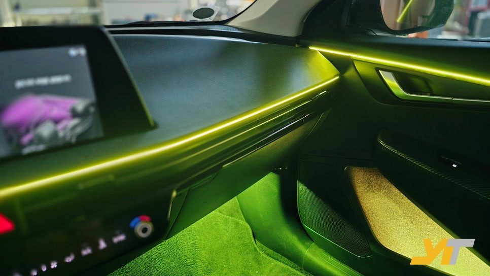 EV6 엠비언트 라이트 튜닝 실내 감성 더하기 완료. / 포천, 양주, 의정부, 동두천