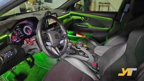 벨로스터 N 수제몰딩 엠비언트 튜닝의 고급스러운 무드조명 / 포천, 양주, 의정부, 동두천