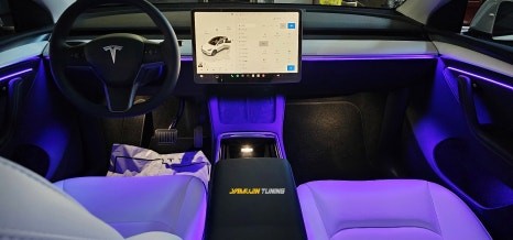 테슬라 모델Y 실내 분위기를 고급스럽게 만드는 방법! / 포천, 양주, 의정부, 동두천