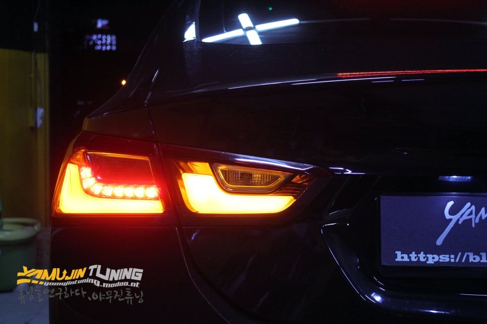 올뉴말리부 LTZ LED 테일램프 면발광라인 옐로우 무빙 튜닝(야무진튜닝) / 포천, 양주, 의정부, 동두천
