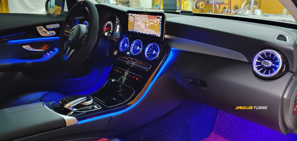 벤츠 C 클래스 엠비언트, 벤츠로 시작된 엠비언트가 야무진 튜닝의 비노출 아크릴 엠비언트로 완성되다. / 포천, 양주, 의정부, 동두천