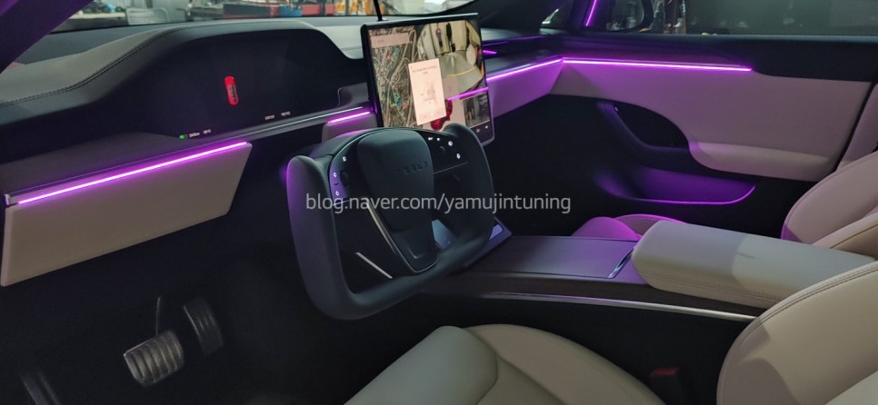 테슬라 신형 모델S 플레드 엠비언트. 테슬라 엠비언트 전국 NO.1 / 포천, 양주, 의정부, 동두천