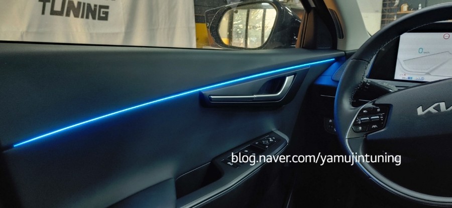 기아 EV6 엠비언트 라이트가 있다 없다. / 포천, 양주, 의정부, 동두천