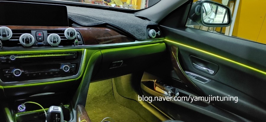 BMW 3GT 실내 엠비언트 라이트 튜닝 / 포천, 양주, 의정부, 동두천