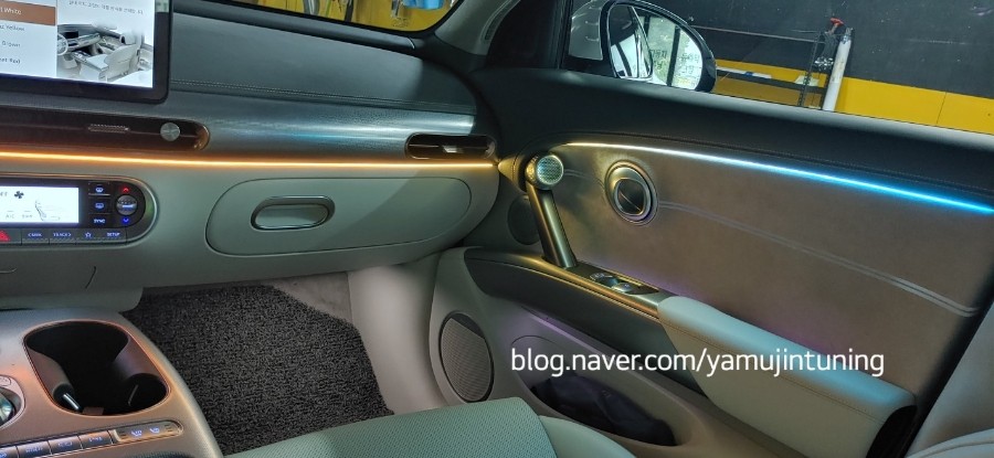 제네시스 GV60 순정연동 무빙 엠비언트 무드등? 가능하다고? / 포천, 양주, 의정부, 동두천