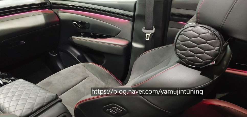 엣지있는 SUV 투싼 NX4의 실내에 감성을!! 비노출 엠비언트 방식은? / 포천, 양주, 의정부, 동두천