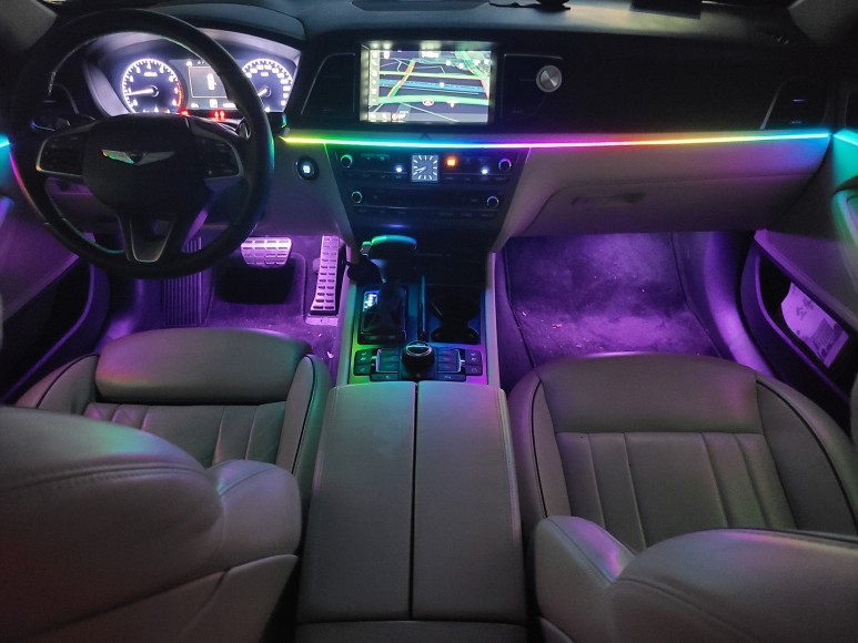 제네시스DH 비노출 DMX 무빙엠비언트 / 대전,천안,청주,세종