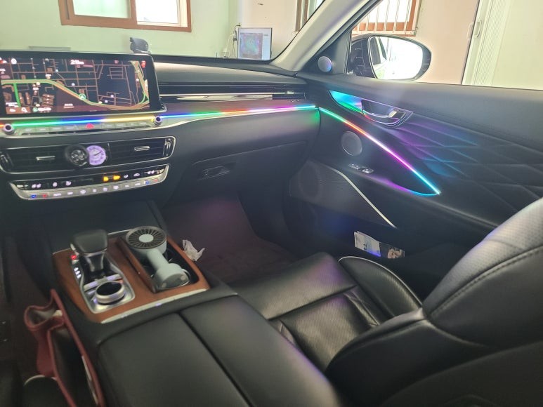 대전 K9 무빙엠비언트 설치 전문 쭈니커스텀 / 대전 서구 도마동